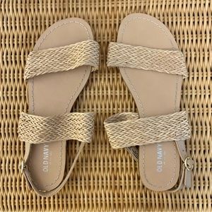 Old Navy Tan Sandals, Size 7